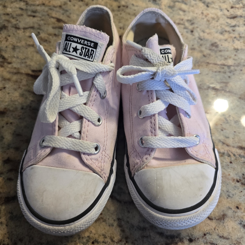 Converse Kids Pink All Star Shoes